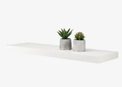 ABILDEstante flotante ABILD 80x24 blanco