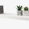 ABILDEstante flotante ABILD 120x24 blanco