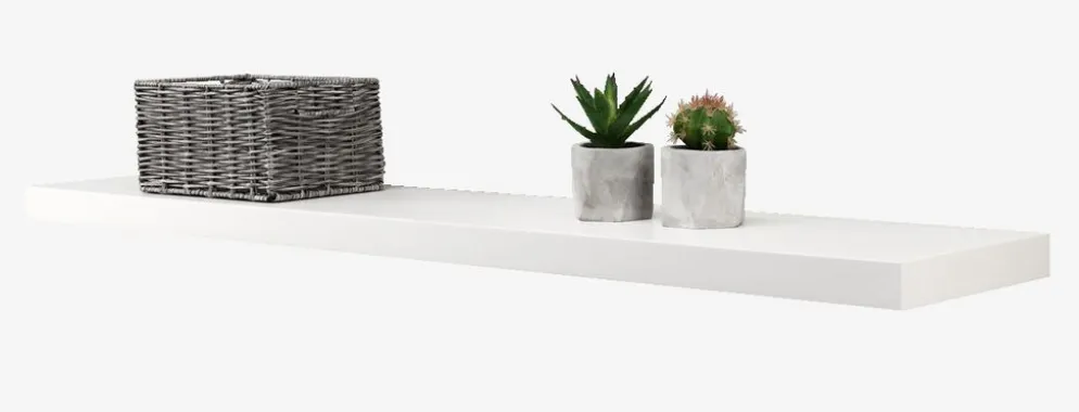 ABILDEstante flotante ABILD 120x24 blanco