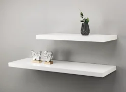ABILDEstante flotante ABILD 120x24 blanco