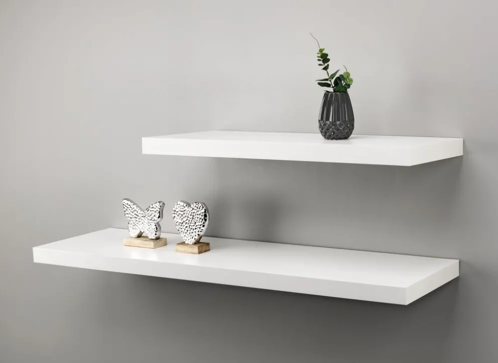 ABILDEstante flotante ABILD 120x24 blanco