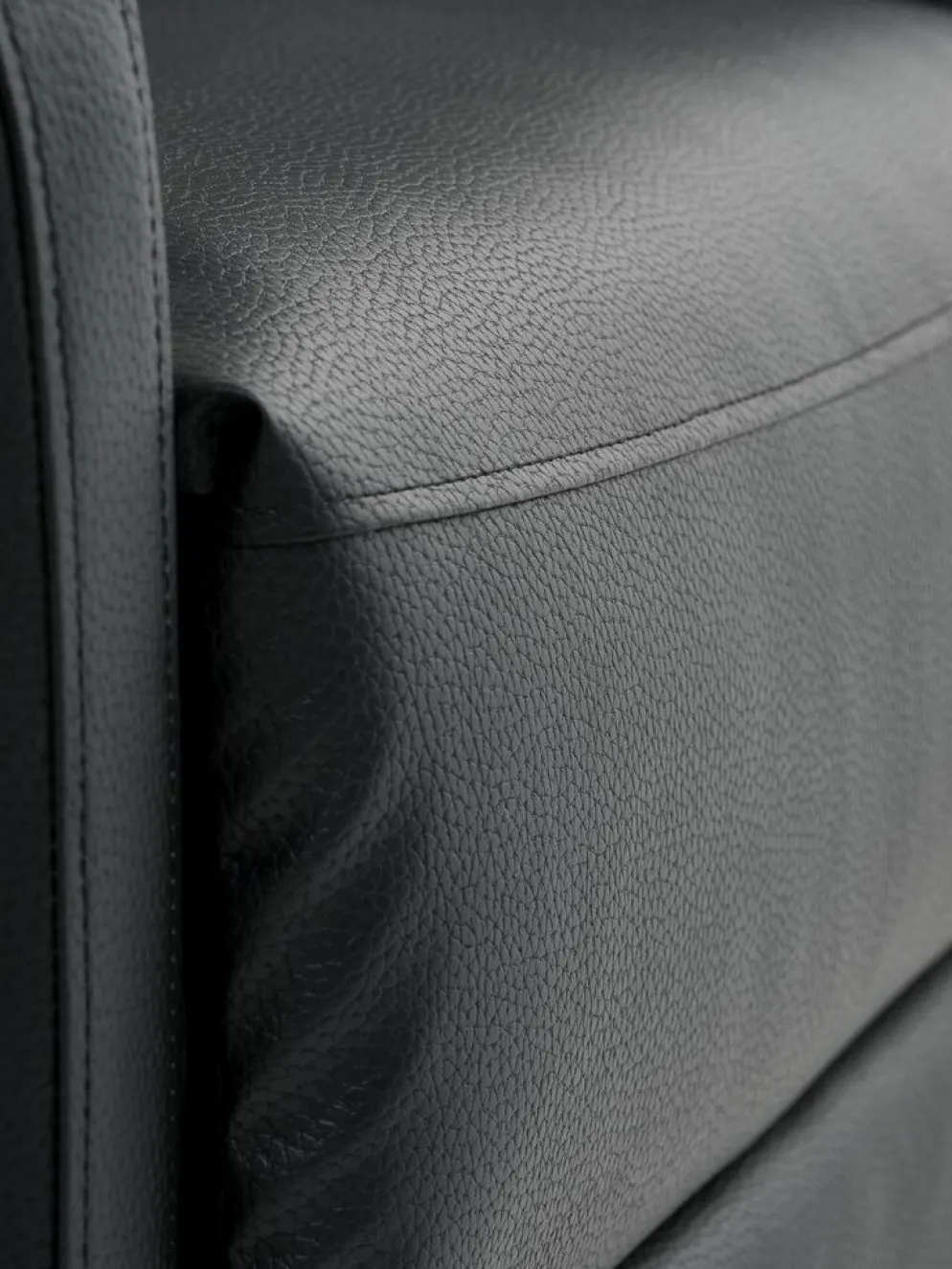 ABILDSKOVSillón reclinable ABILDSKOV eléctrico polipiel negro