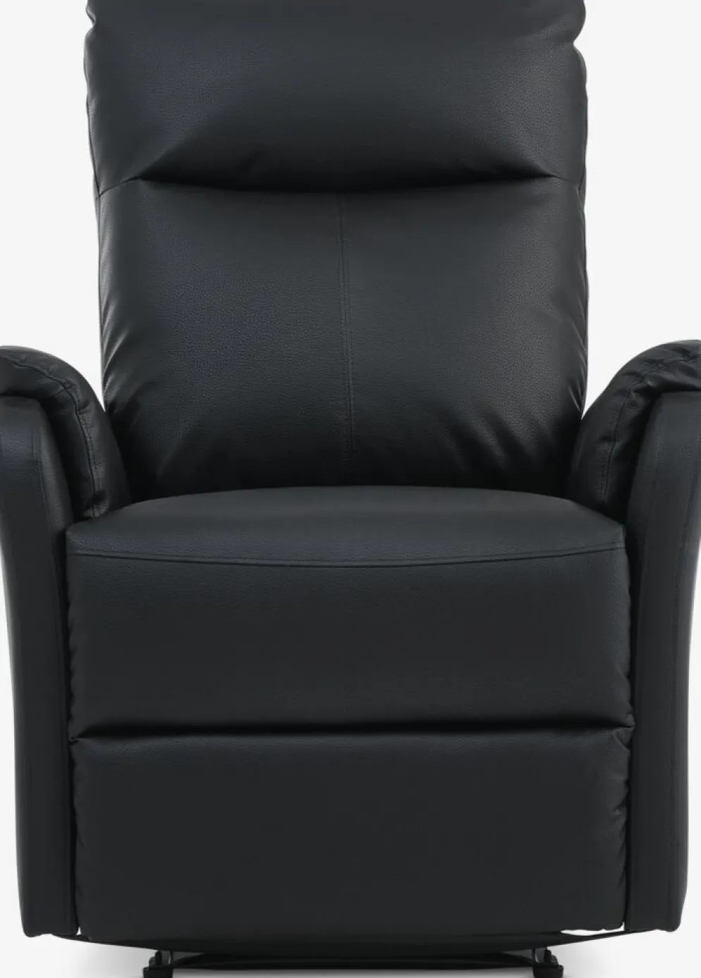 ABILDSKOVSillón reclinable ABILDSKOV eléctrico polipiel negro