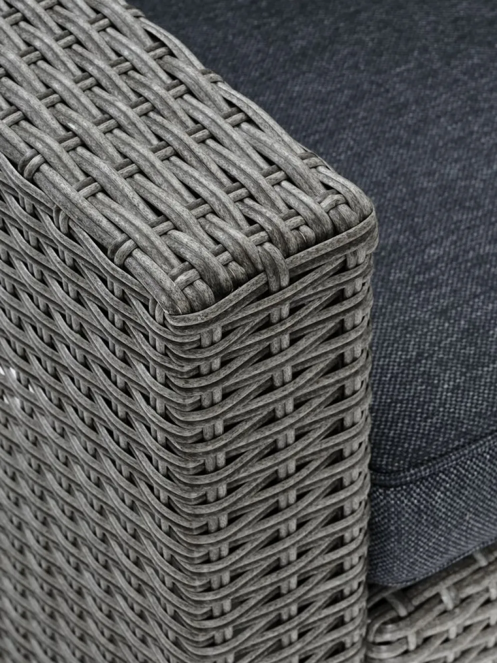 AGERMOSEConjunto muebles jardín AGERMOSE 6 plazas gris