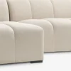 ALLESESofá ALLESE chaise longue izquierda tela beis