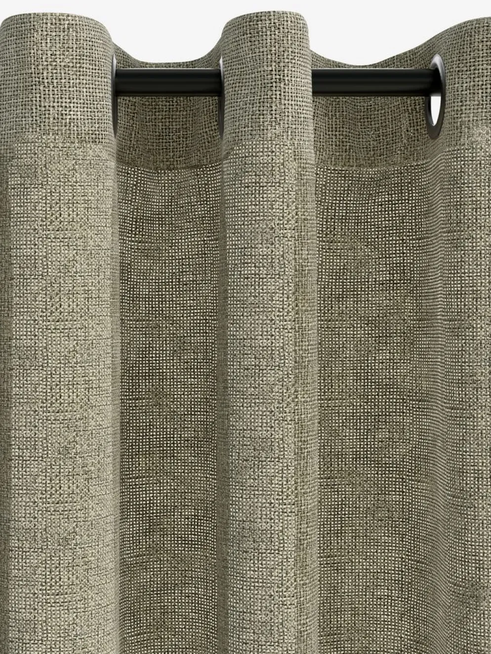 ANHOLTCortina ANHOLT 1x140x300 verde empolvado