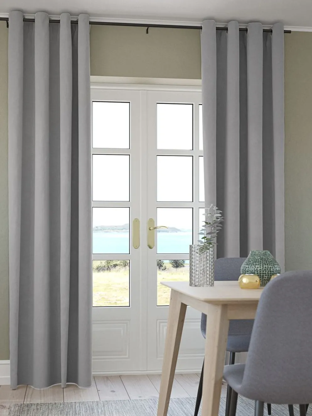 ANTENCortina ANTEN 1x140x300 gris claro