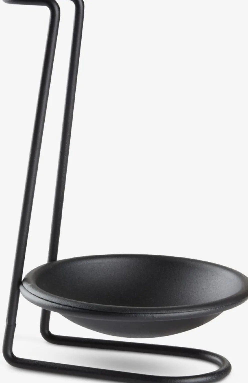 ARNTSoporte cepillo vajilla ARNT Ø11xA18cm acero inox negro