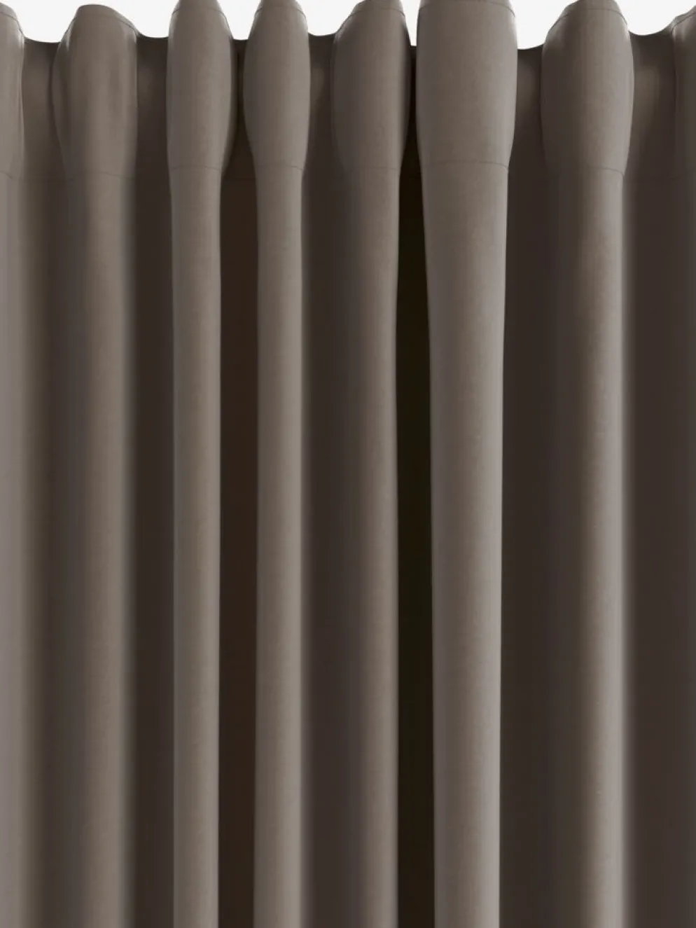 AUSTRACortina AUSTRA 1x140x300 terciopelo marrón