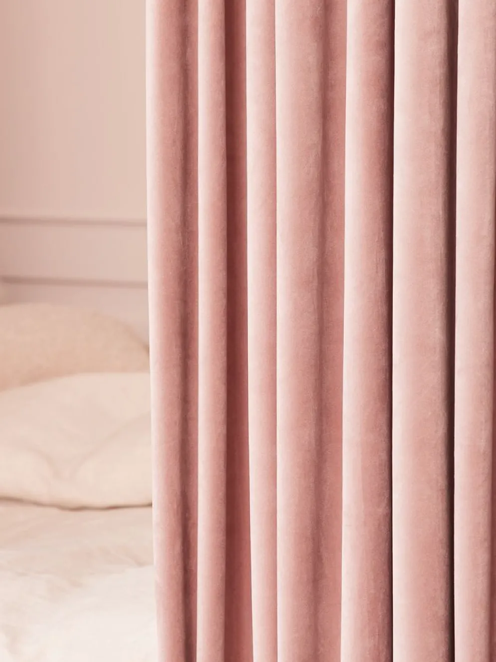AUSTRACortina AUSTRA 1x140x300 terciopelo rosa