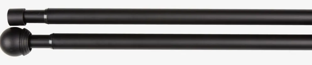 BALLBarra de cortina doble BALL 120-210cm