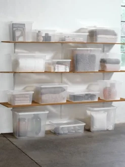 BASIC BOXCaja BASIC BOX 20L con tapa transparente
