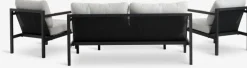BEJSTRUPConjunto muebles jardín BEJSTRUP 4 plazas gris