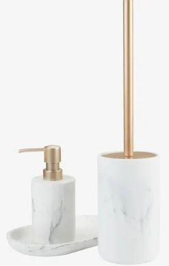 BERGHEMEscobilla de baño BERGHEM aspecto mármol