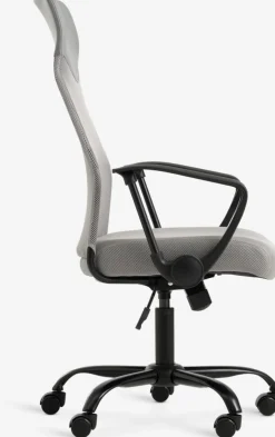 BILLUMSilla de oficina BILLUM malla gris/negro