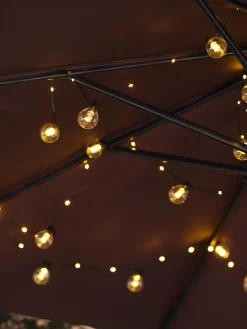 BOKFINKGuirnalda luces exterior BOKFINK L1040cm 20LED transparente