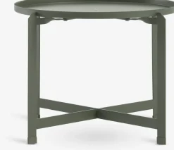 BORREMesa auxiliar BORRE Ø50xA40 verde oliva