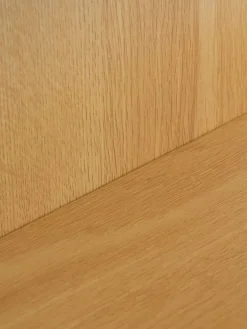 BORUMEstante de pared BORUM 4 estantes color roble natural