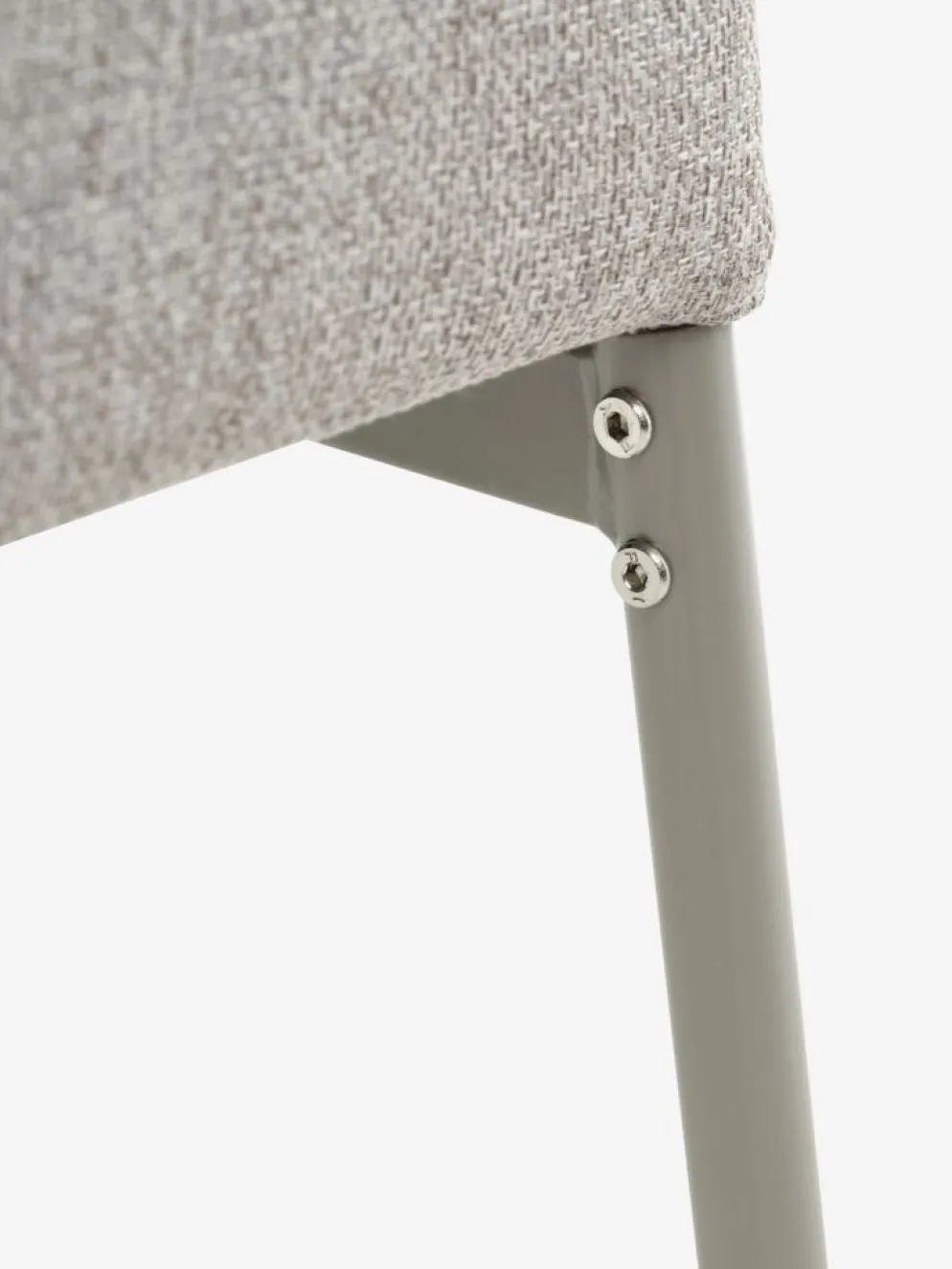 BRANDESilla de comedor BRANDE tela beis