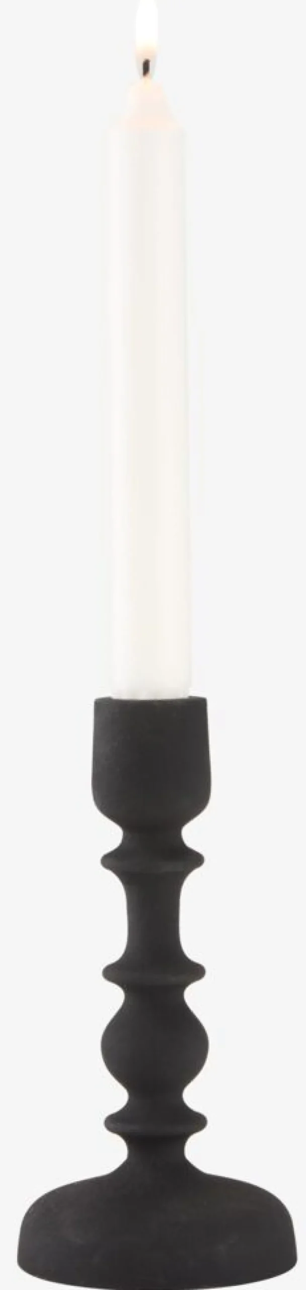 CASPARCandelabro CASPAR Ø8xA16cm negro
