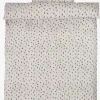 CLARAPLUSJuego funda nórdica satén CLARA 155x220 multicolor