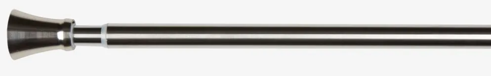 CONEBarra de cortina CONE 120-210cm acero