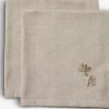 DAGFIOLServilleta de tela DAGFIOL 40x40 gris 2 unidades