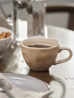 DETMERTaza DETMER Ø9xA7cm 22cl gres porcelánico beis