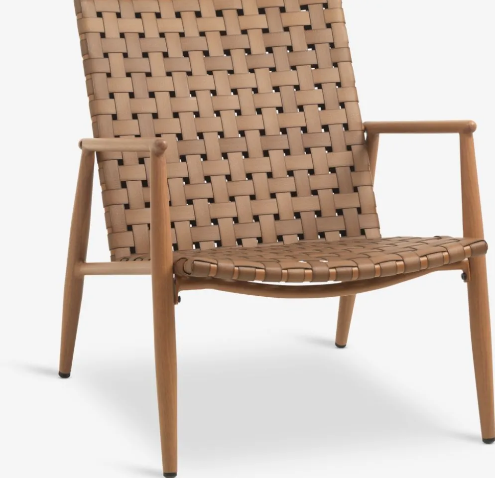 EDDERUPSillón de exterior EDDERUP natural