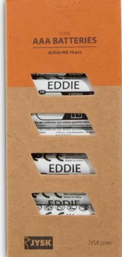 EDDIEPilas EDDIE AAA 10 unidades