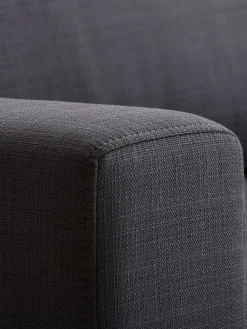 EGENSESofá EGENSE 3 plazas tela gris oscuro