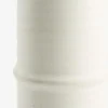 EMANUELJarrón EMANUEL Ø12xA25cm blanco