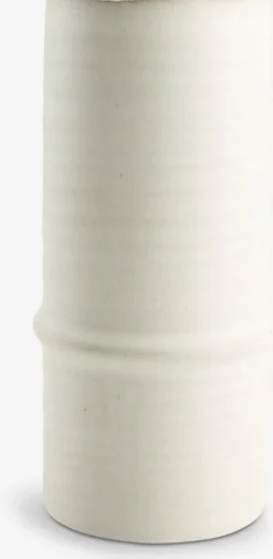 EMANUELJarrón EMANUEL Ø12xA25cm blanco
