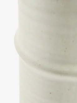 EMANUELJarrón EMANUEL Ø12xA25cm blanco