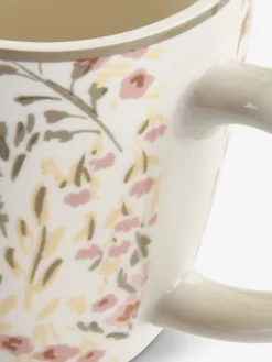 EMILTaza EMIL Ø8xA10cm 35cl con flores