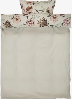 ESTHERGOLDJuego funda nórdica satén ESTHER 155x220 natural