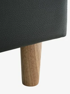 FALSLEVSofá FALSLEV chaise longue polipiel negro