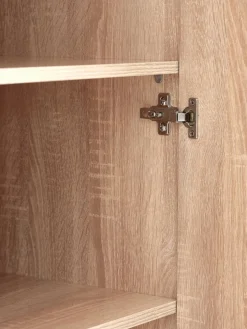FANDRUPArmario FANDRUP 97x176 2 puertas 3 cajones color roble claro