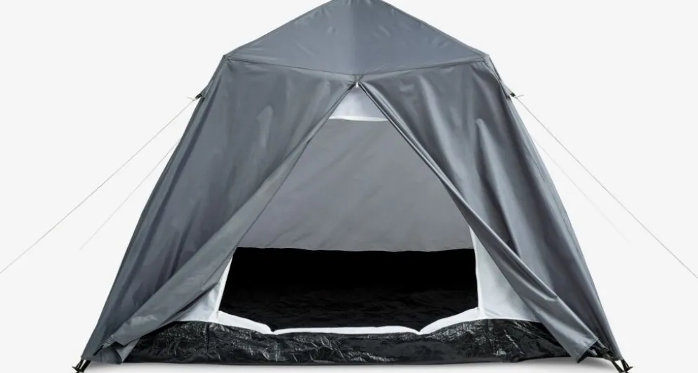 FJELLRYPETienda de campaña pop up FJELLRYPE 4 personas gris