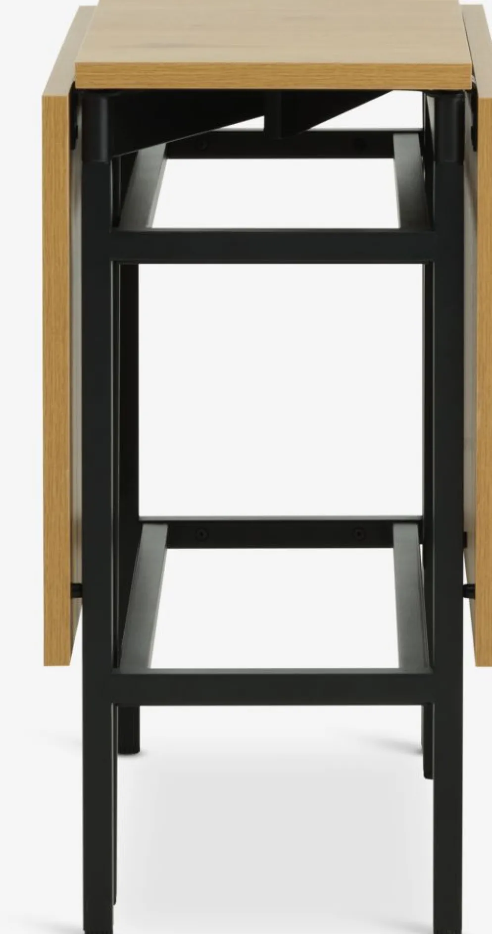 FOLDINGBROMesa de comedor FOLDINGBRO 75x38/84/130 color roble cálido