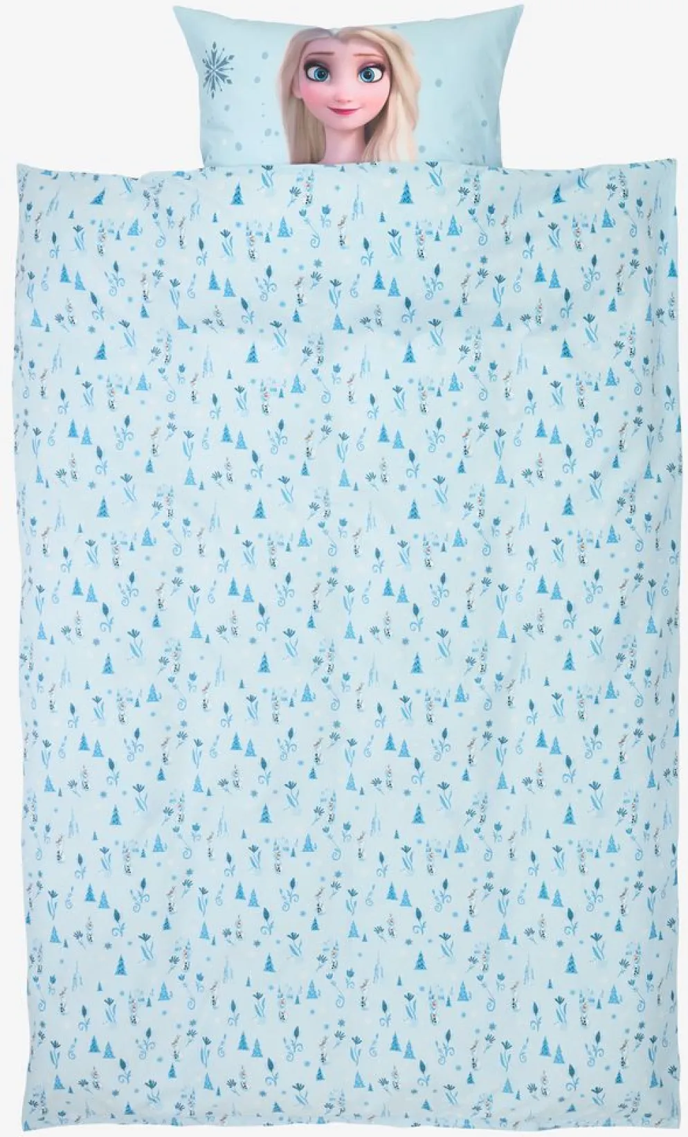 FROZENJuego funda nórdica FROZEN 155x220 azul claro