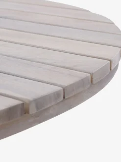 FUGLSAND + RADSTEDMesa FUGLSAND Ø120 + 4 sillas RADSTED madera dura