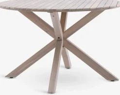 FUGLSANDMesa de jardín FUGLSAND Ø120 madera dura