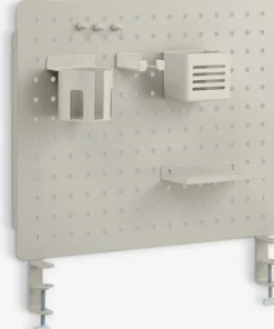 FUNDERPanel perforado FUNDER 52x42 con accesorios beis