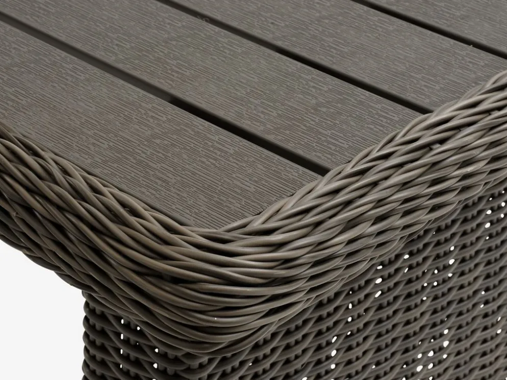 GAMMELBYMesa GAMMELBY L225 + 4 sillas GAMMELBY gris