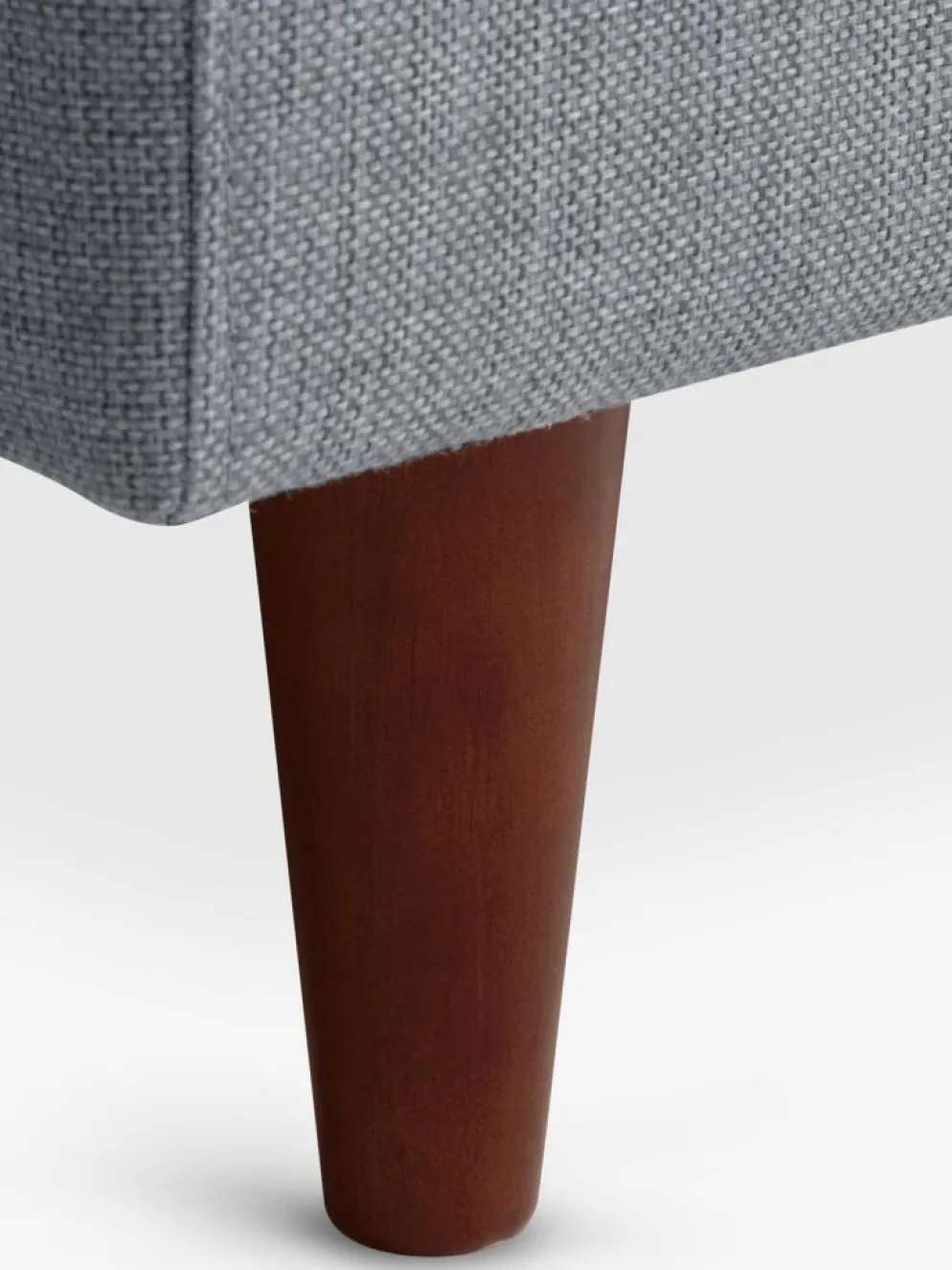 GEDVEDSofá chaise longue GEDVED tela gris claro