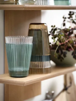 GERLEFVaso de plástico GERLEF Ø9xA10cm 4 unidades variado