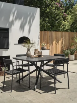 GOTHENBURGMesa de jardín GOTHENBURG A120xL120 gris