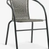 GRENAASilla apilable GRENAA gris