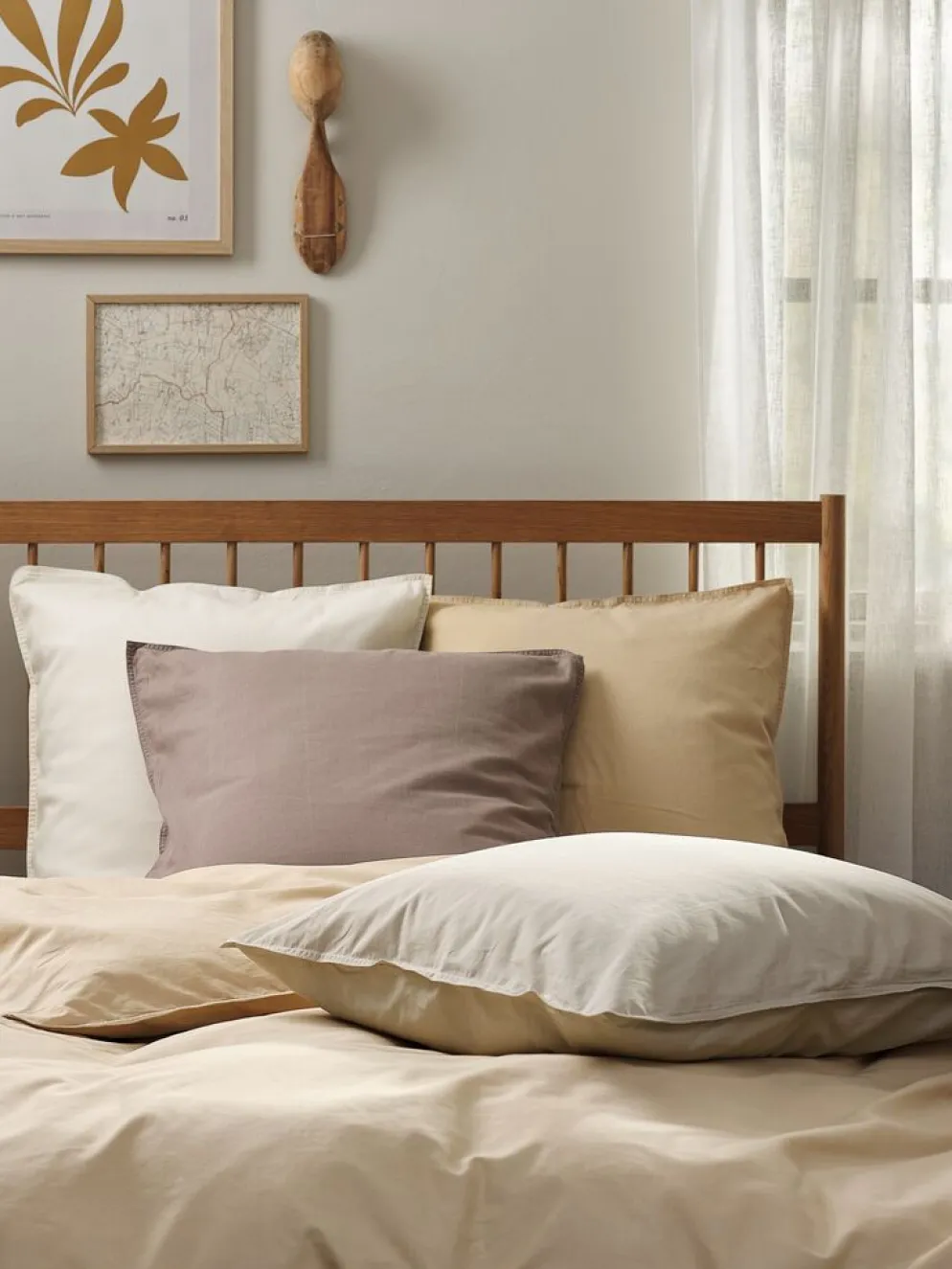 GROGOLDFunda de almohada algodón lavado GRO 50x70/75 arena oscuro
